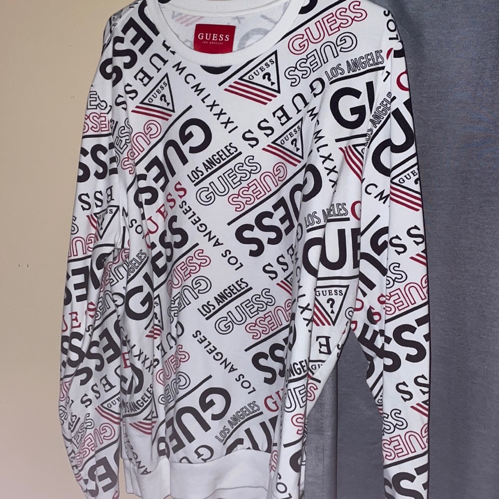 White Guess Sweatshirt